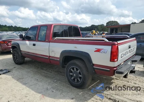 1991 Chevrolet Gmt-400 K1500 z USA, uszkodzony, nr VIN 2GCEK19K6M1210641